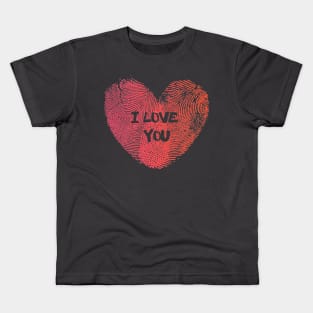 i love you Kids T-Shirt